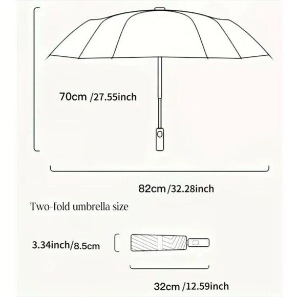 Floral Umbrella For Sun, Rain or Decoration‎ In Black Manual Open and Close - Picture 3 of 3